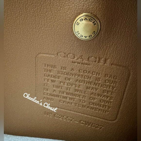 Coach Suede Brooklyn Shoulder Bag 28 - Picture 11 of 12